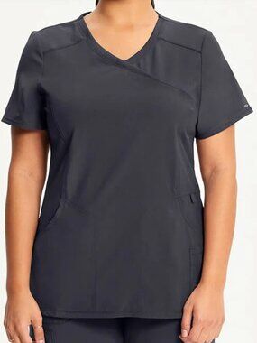 Cherokee infinity scrub set, pewter, size small